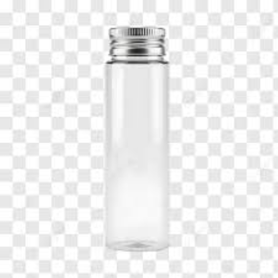 GLASS BOTTLES WITH LED LIGHTS SILVER